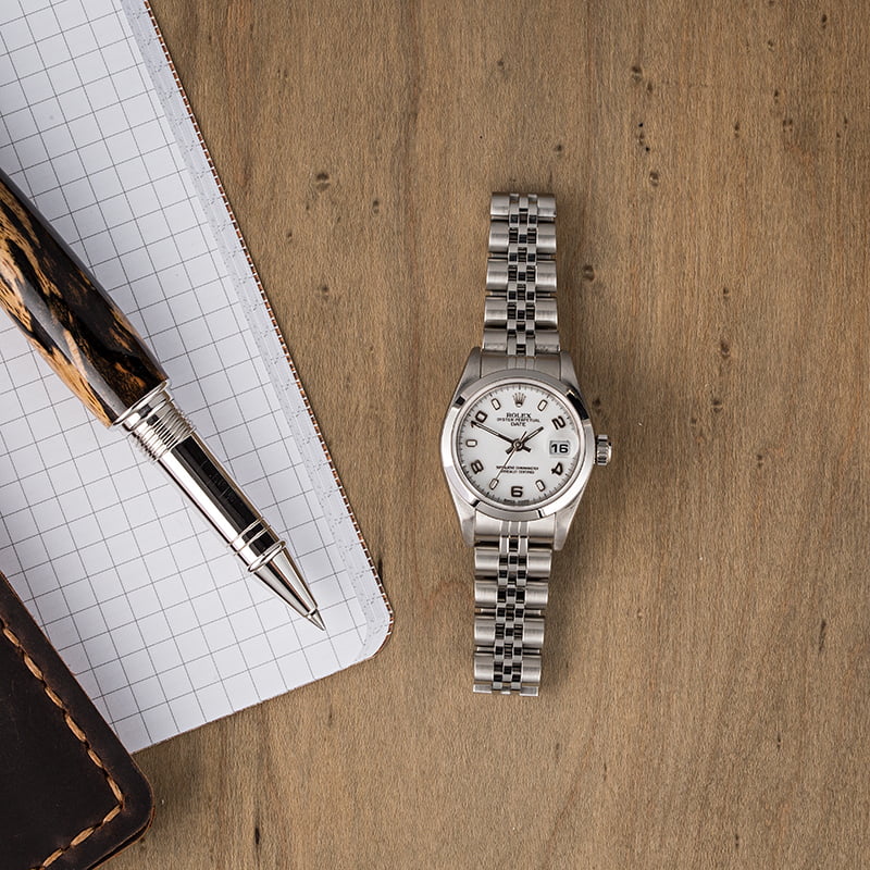 Pre Owned Ladies Rolex Date 79160 White T