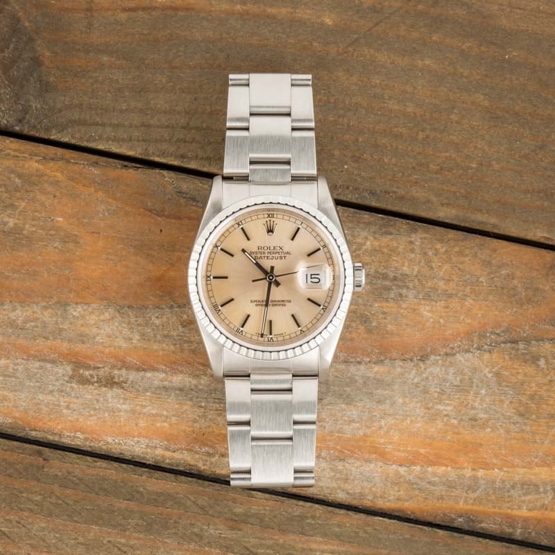 Rolex DateJust Stainless Steel Oyster 16220
