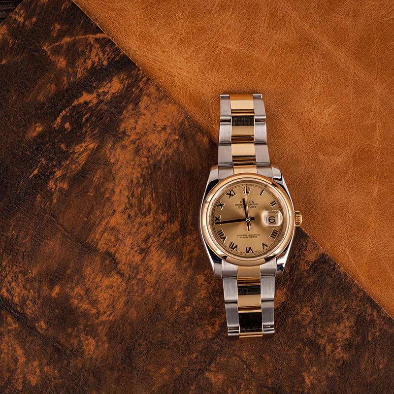 Used Rolex Datejust 116203 Roman Dial