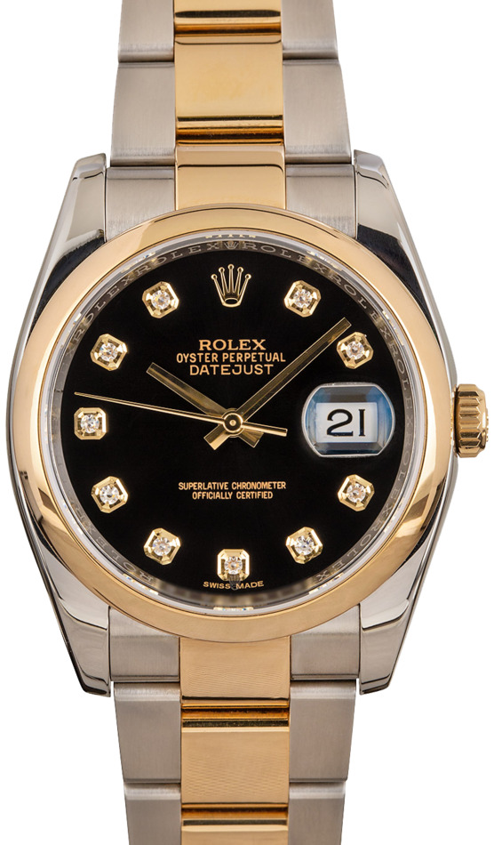 Rolex Datejust 116203 Two Tone Oyster