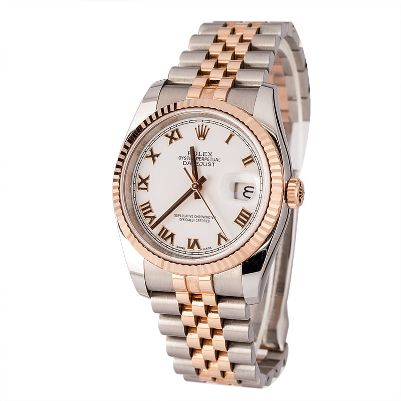 Pre-Owned Rolex Datejust 116231 Everose Gold