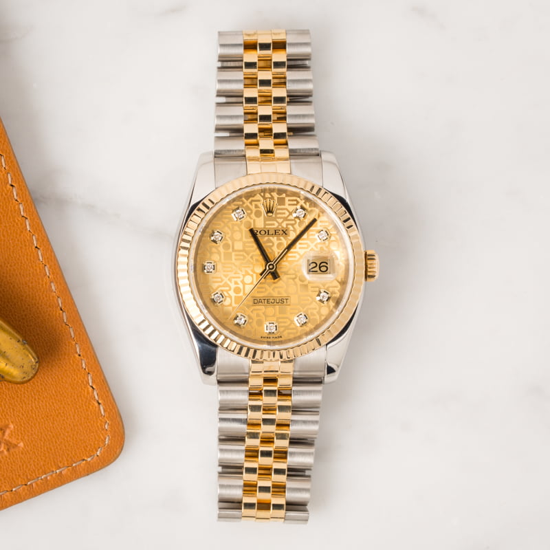 Rolex 36MM Datejust 116233 Jubilee