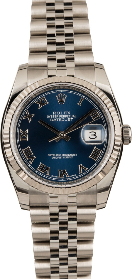 Pre-Owned Rolex Datejust 116234 Steel Jubilee Bracelet