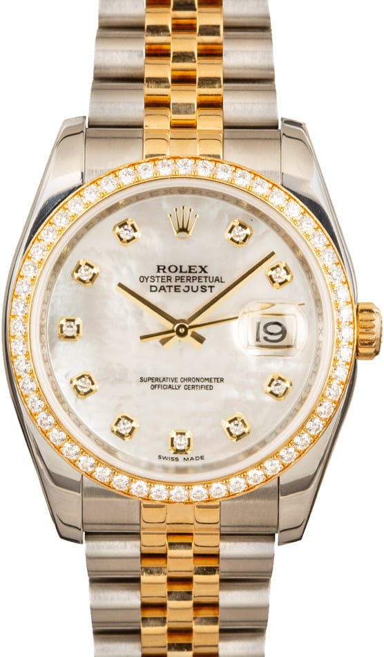 Rolex Datejust 116243 Mother of Pearl Dial