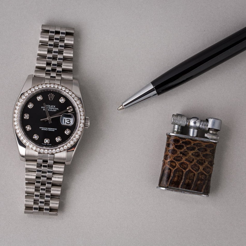 Rolex Datejust 116244 Diamond Dial & Bezel