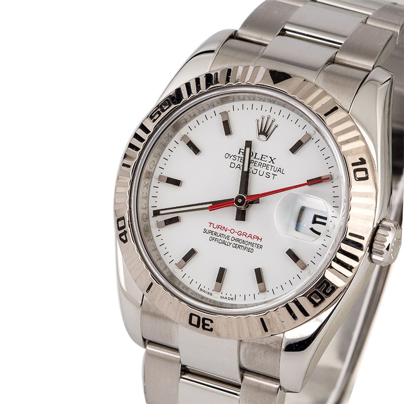 Rolex Datejust Turn-O-Graph 116264 Oyster Band