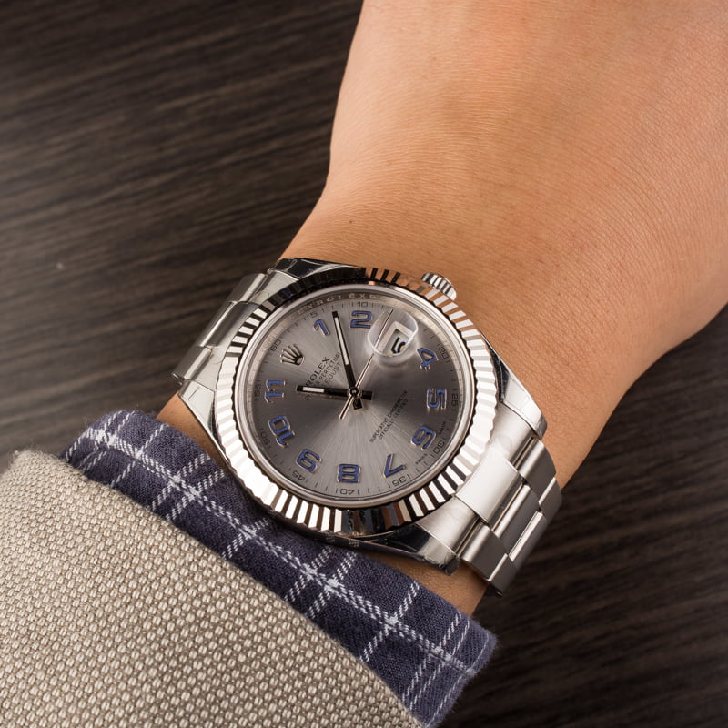 Mens Rolex DateJust II 41MM Wristwatch
