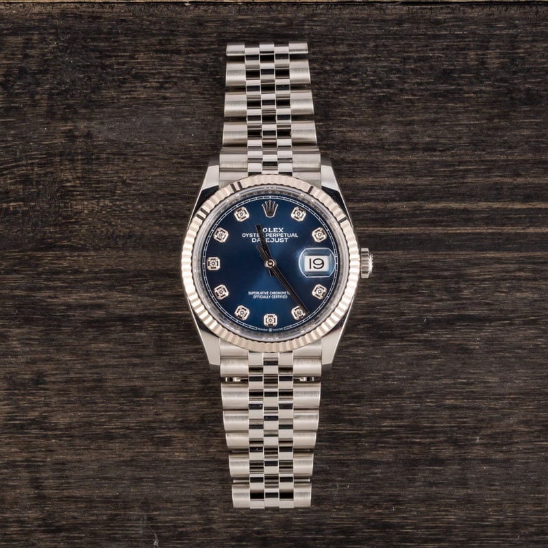 Rolex Datejust 126234 Blue Diamond