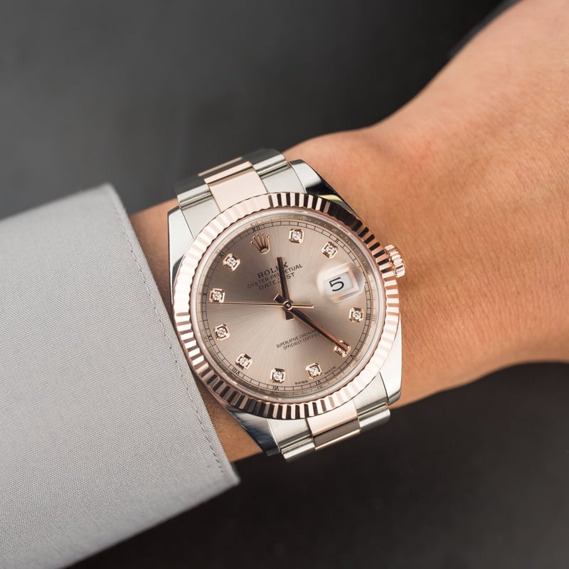 Rolex Datejust 126331 Sundust Diamond Dial