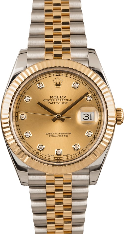 Pre Owned Rolex Datejust 126333 Diamond Dial