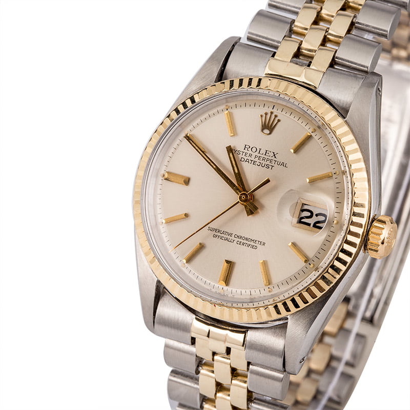 Pre Owned Rolex Datejust 1601 American Oval Link Bracelet