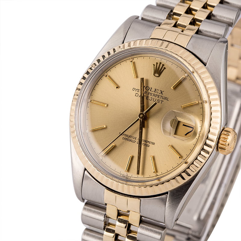 Pre-Owned 36MM Rolex Two-Tone Datejust 16013