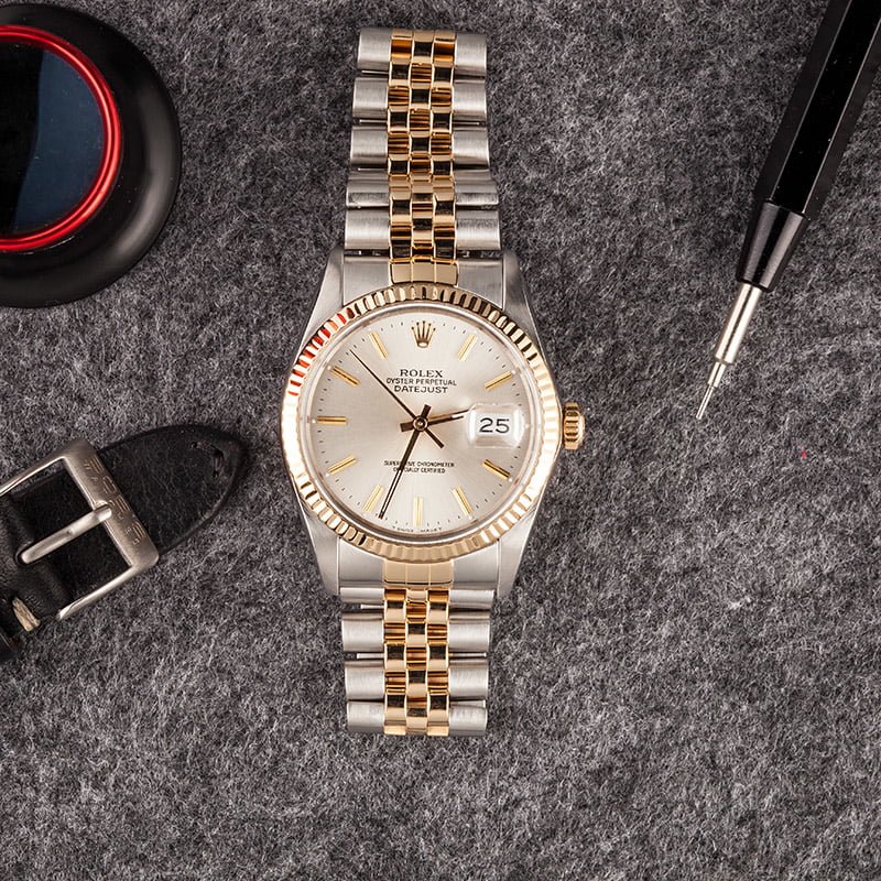 Pre-Owned Rolex Datejust 16013 Two Tone Watch