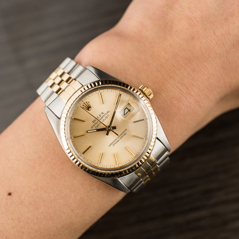 Pre Owned Two-Tone Jubilee Rolex Datejust 16013
