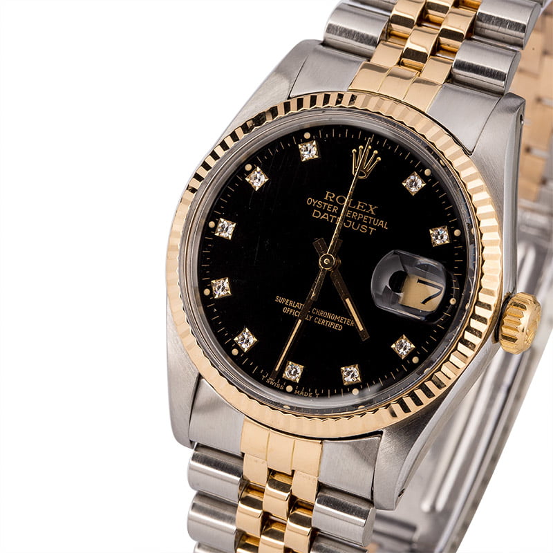 Pre-Owned Rolex Datejust 16013 Diamond Markers