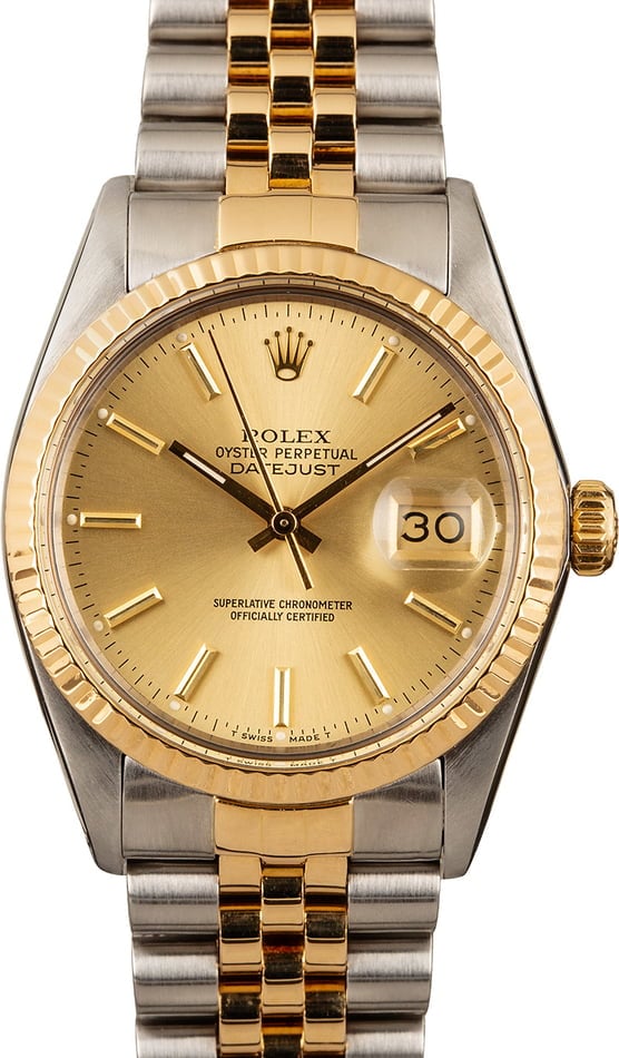 Buy Used Rolex Datejust 16013 | Bob's 