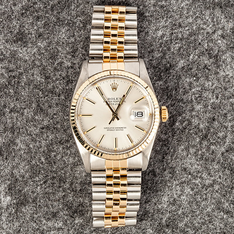 Datejust Rolex 16013 Silver Dial