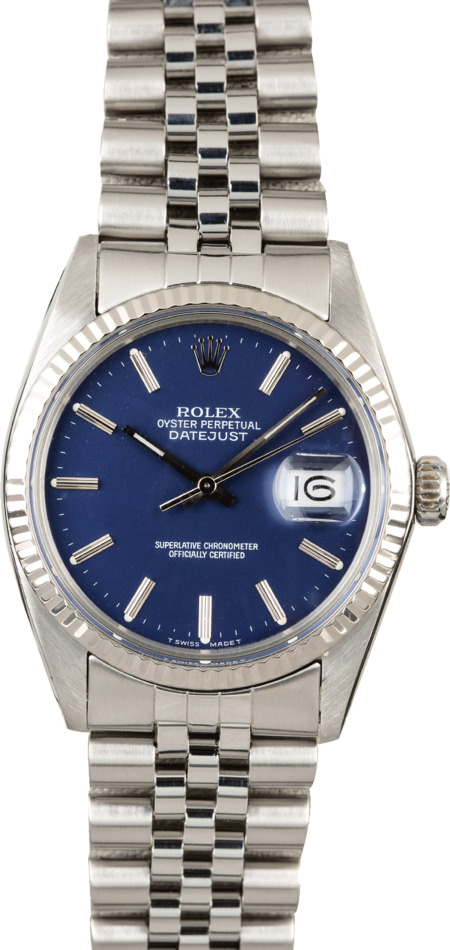 rolex 16014 blue