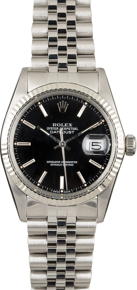 Rolex Oyster Perpetual Datejust Stainless Steel 16014