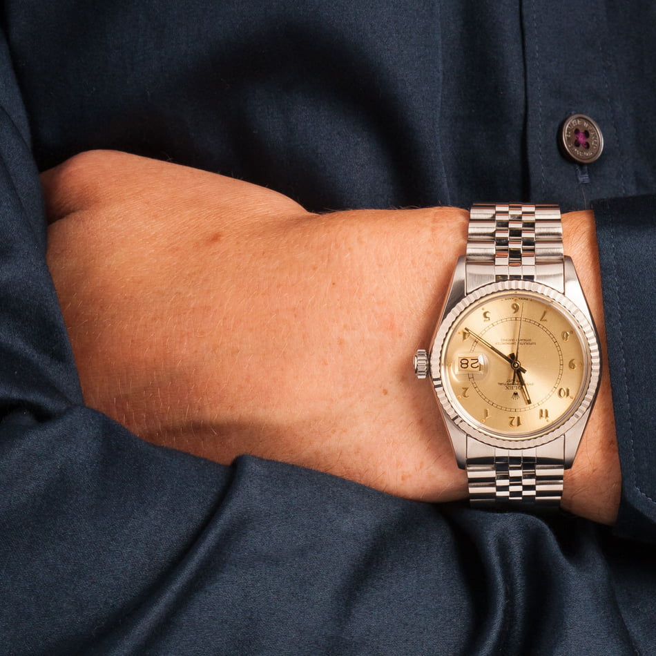 Rolex Datejust 16014 Champagne Dial