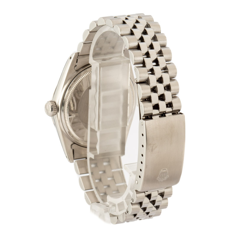 Pre-Owned Rolex Datejust 16014 Silver Dial