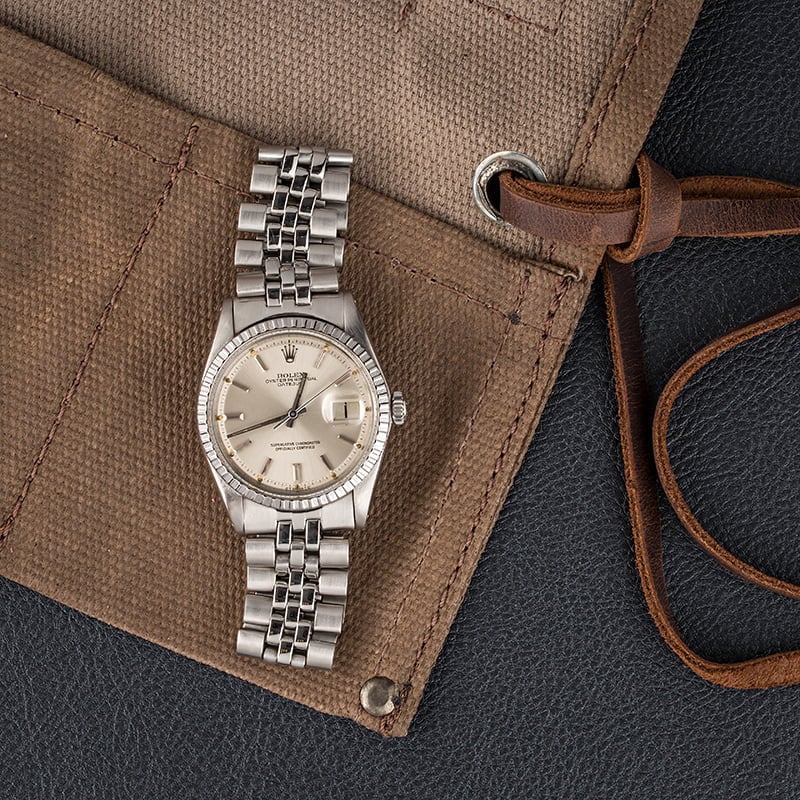 Rolex Datejust 1603 Stainless Steel American Oval Link