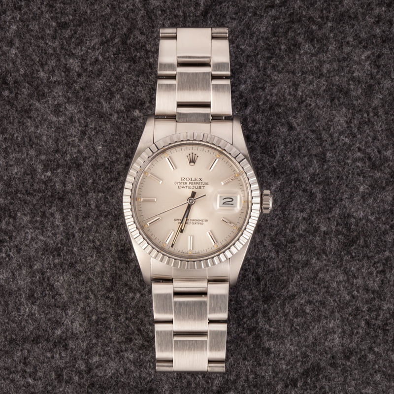Rolex Datejust 16030 Stainless Oyster