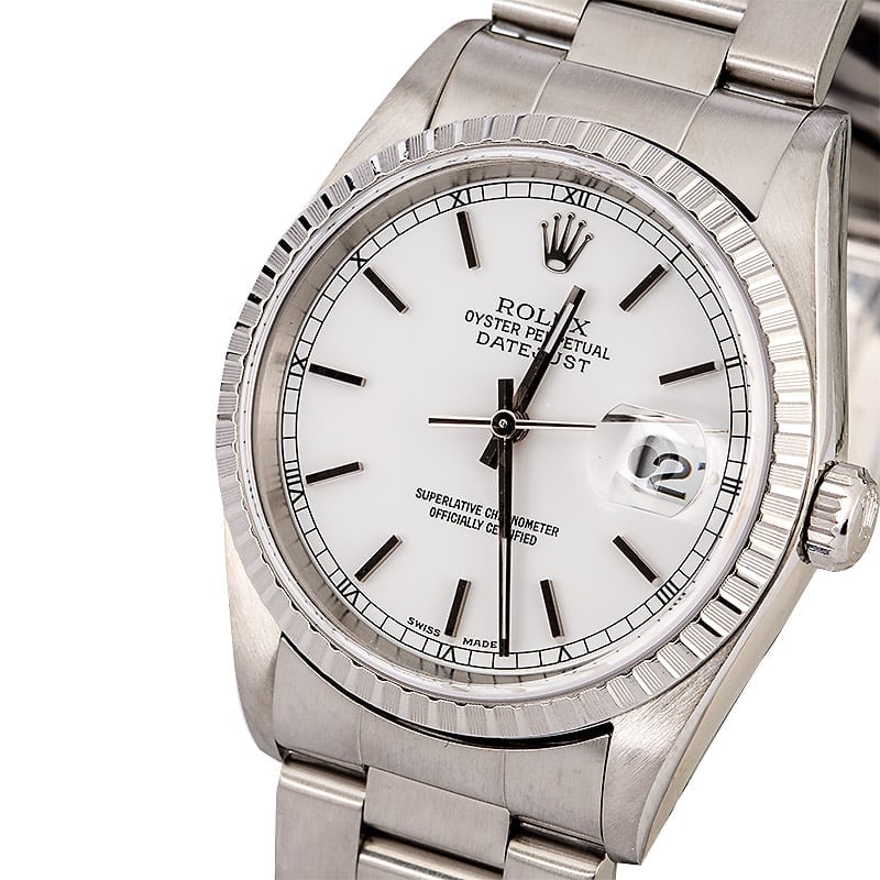 Rolex Datejust 16220 Steel Oyster