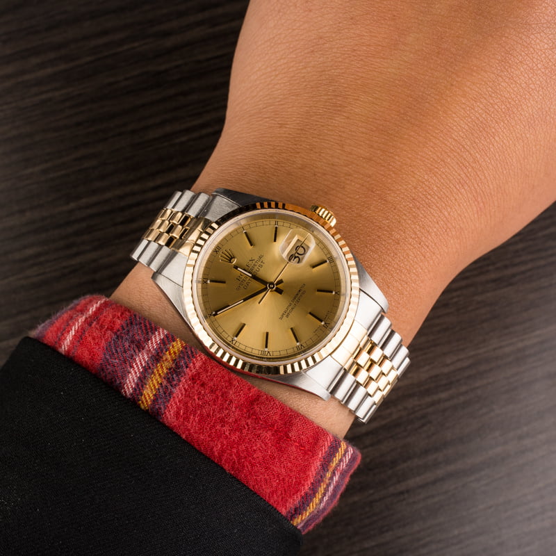 Pre-Owned Rolex Datejust 16233 Two Tone Model