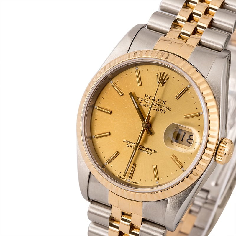 Pre Owned Rolex Datejust 16233 Jubilee Band