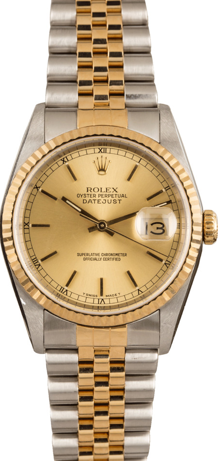 Pre-Owned 36MM Rolex Datejust 16233