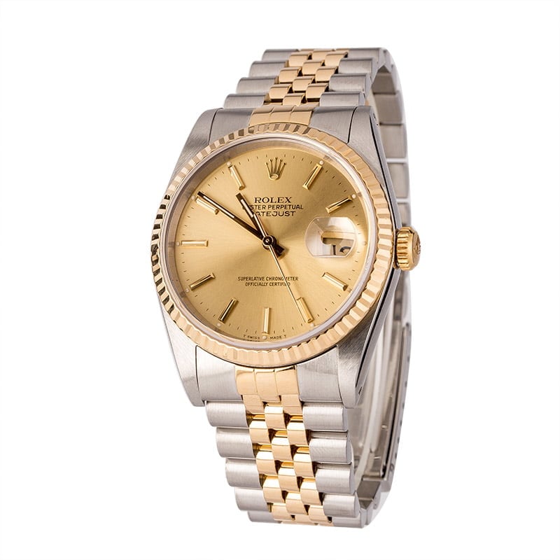 Buy Used Rolex Datejust 16233 | Bob's Watches - Sku: 130279