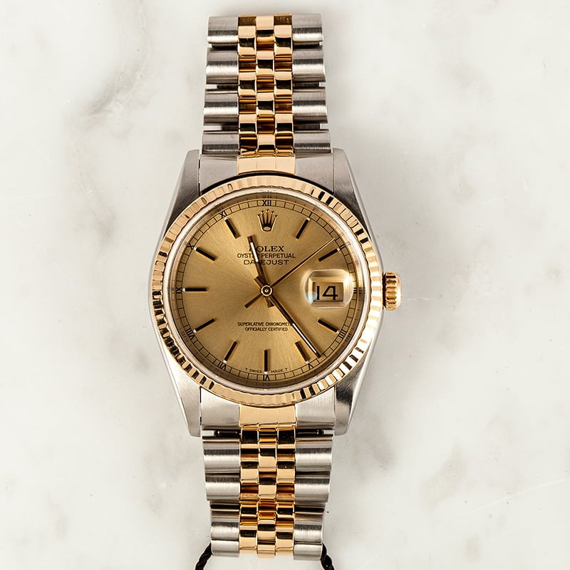 Pre Owned Rolex Datejust 16233 Jubilee Bracelet