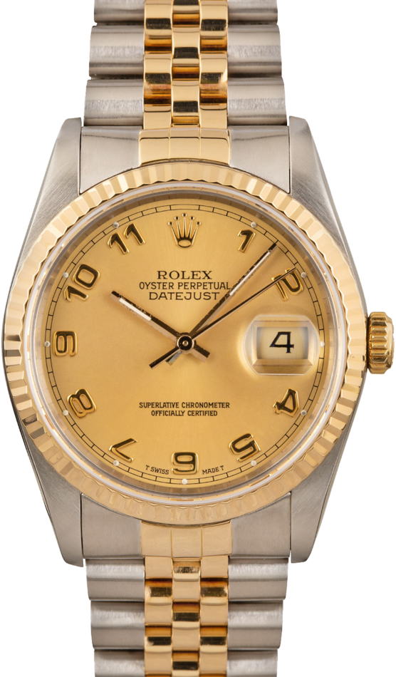 Dempsey iskustvo nježan  Buy Used Rolex Datejust 16233 | Bob's Watches - Sku: 151072