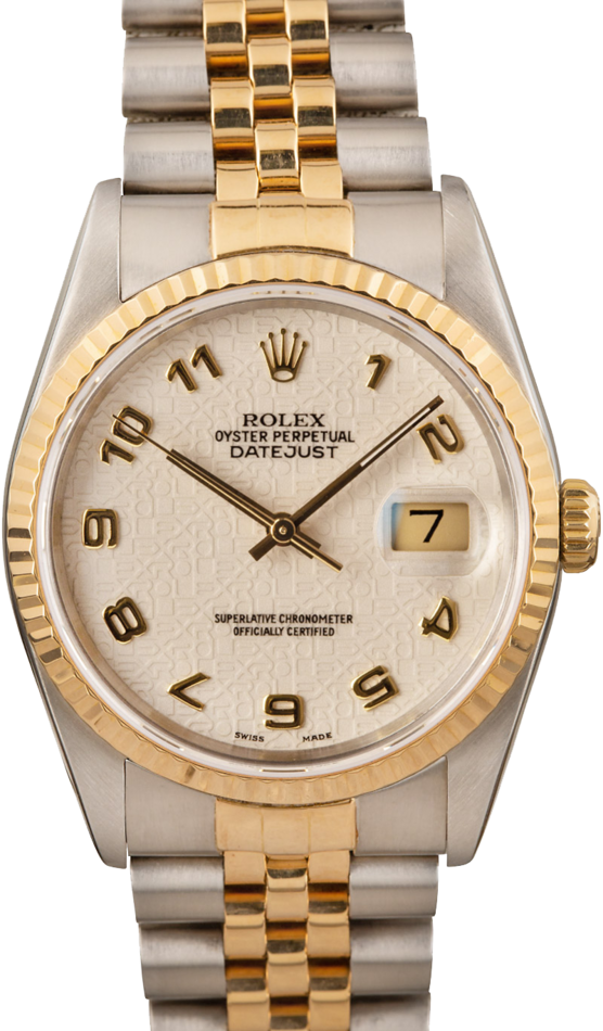 Rolex Datejust 16233 Two Tone Jubilee