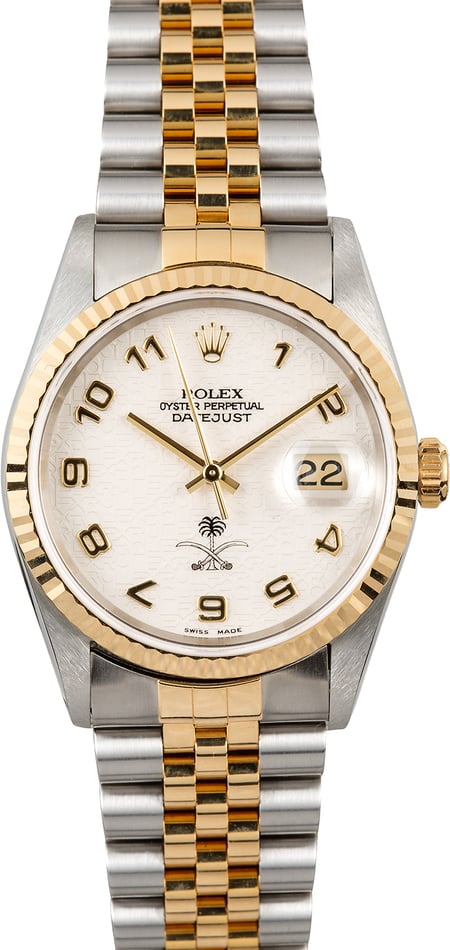Rolex Datejust 16233 Saudi Arabian Dial