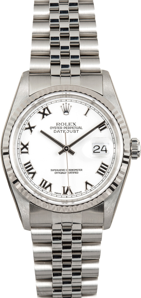 Buy Used Rolex Datejust 16234 Bob's Watches 113003