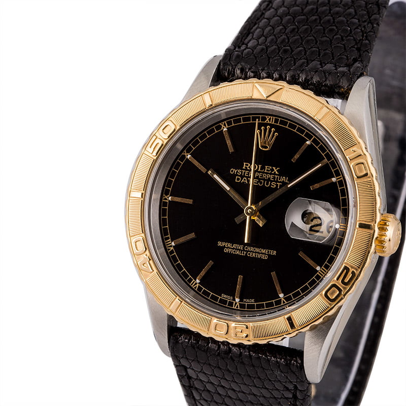 Used Rolex Datejust 16263 Thunderbird Bezel