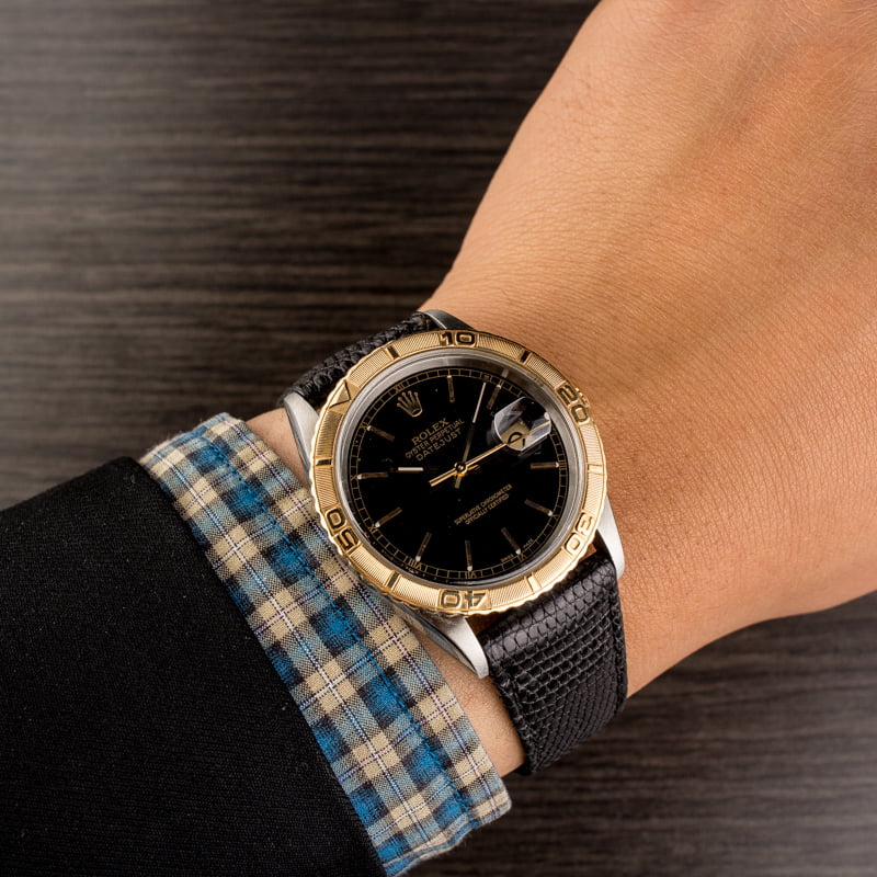 Used Rolex Datejust 16263 Thunderbird Bezel