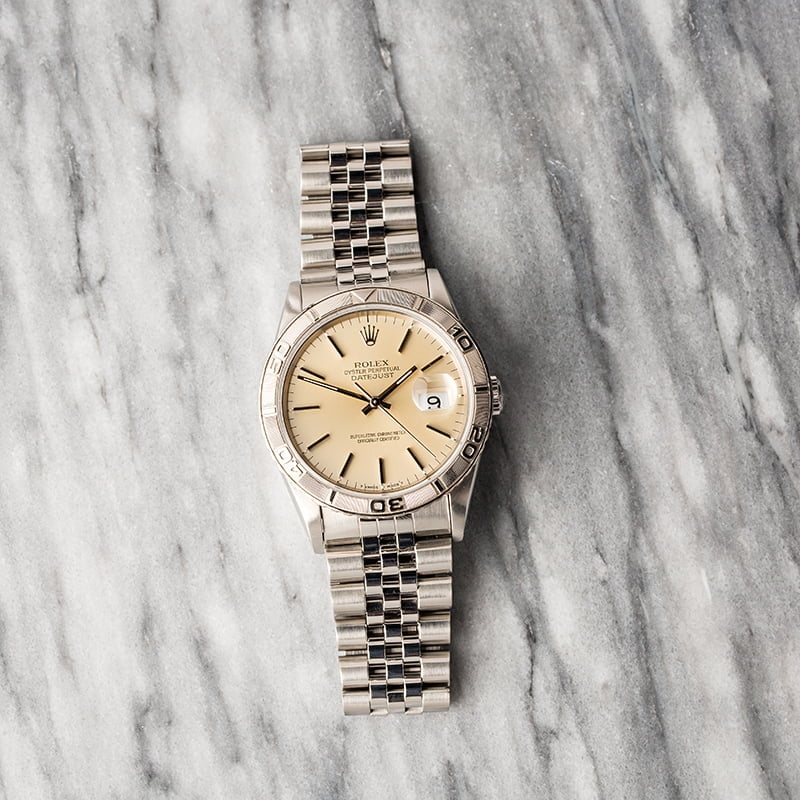 Buy Used Rolex Datejust 16264 | Bob's Watches - Sku: 140796 x