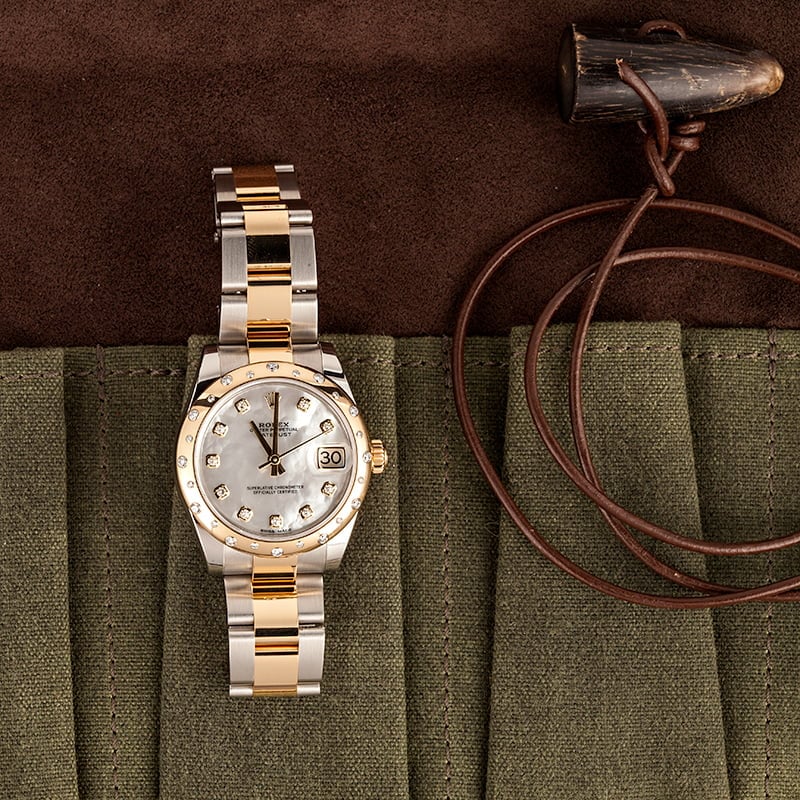 Rolex Mid-size Datejust 178343 Diamonds