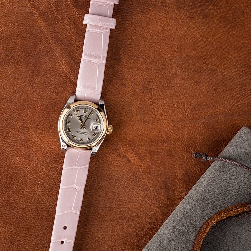 Rolex Datejust 179163 Rhodium Roman Dial