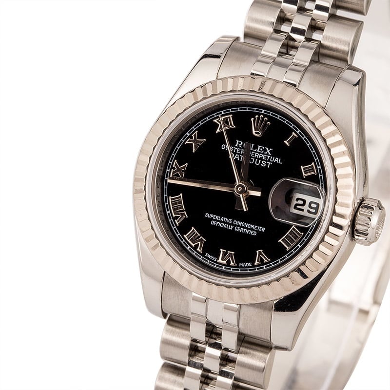 Pre Owned Rolex Oyster Perpetual Lady Datejust 179174