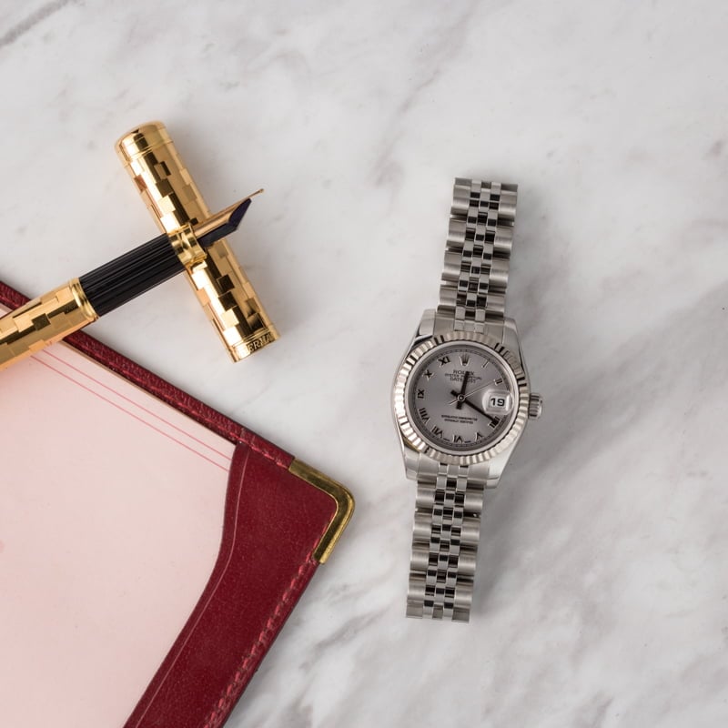 Rolex Datejust 179174 Rhodium Dial