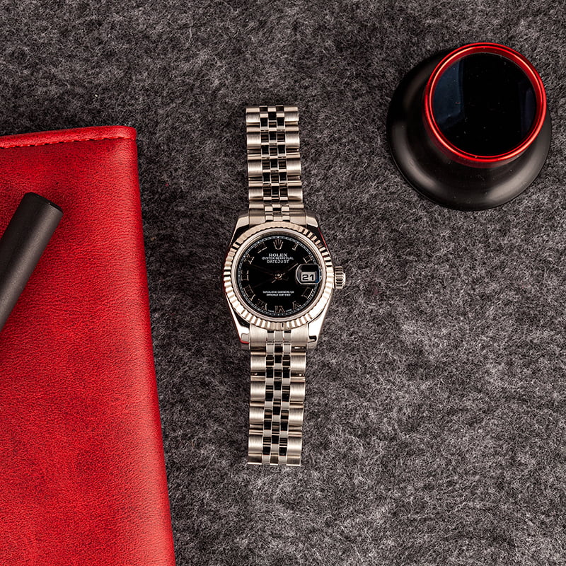 Ladies Rolex Steel Jubilee DateJust 179174