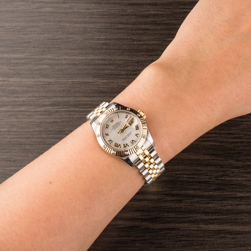 Pre Owned Rolex Lady-Datejust 179313 MOP