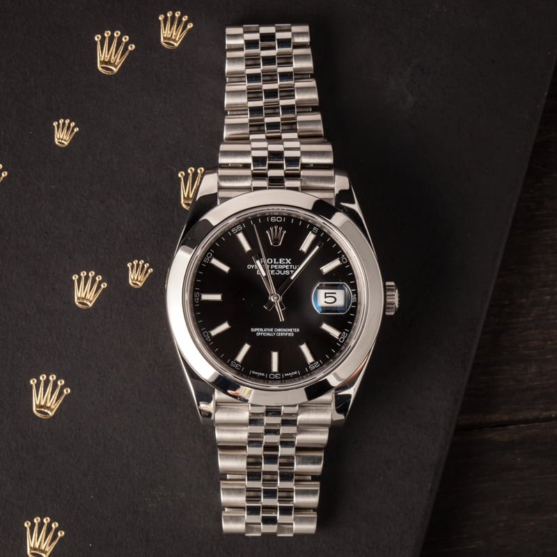 Rolex Datejust 41 Ref 126300 Stainless Steel Jubilee