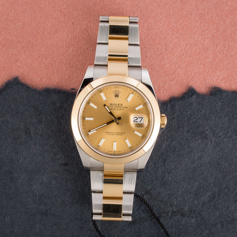 Pre-Owned Rolex Datejust 41 Ref 126303 Two Tone Oyster