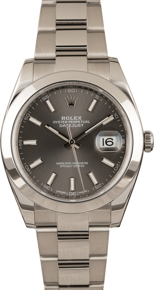 rolex datejust 41 used