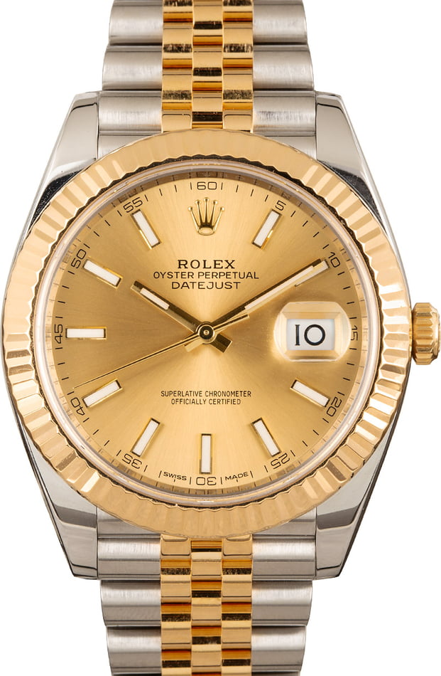 Rolex Datejust 41 Ref 126333 Champagne